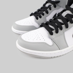 Кроссовки Jordan 1 Mid Light Smoke Grey  - купить в магазине Dice