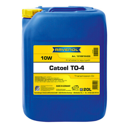 Трансмиссионное масло RAVENOL Catoel TO-4 SAE 10W(20 л)