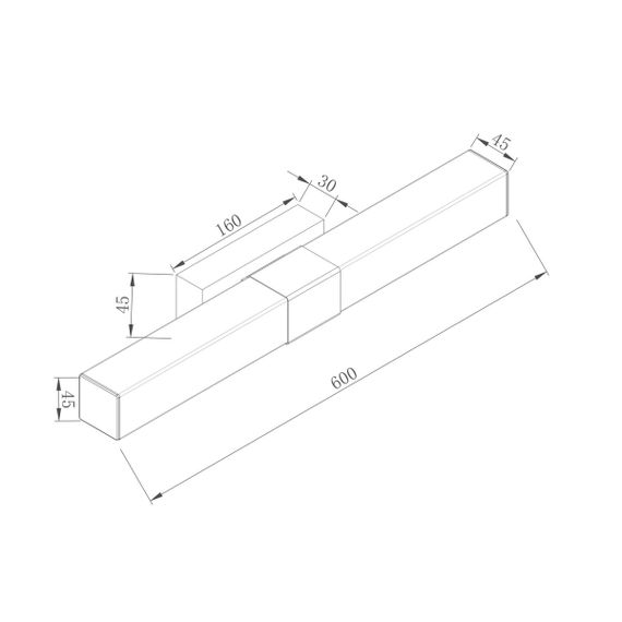 Подсветка для зеркал Maytoni Glanz MIR006WL-L12CH