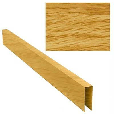 Кубообразная рейка Cesal  база 3 см. высота : 5 см. Дуб селект 731