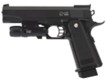 Пистолет пневматический Stalker SA5.1S Spring (Hi-Capa 5.1) +ПБС +ЛЦУ (SA-3307151S)