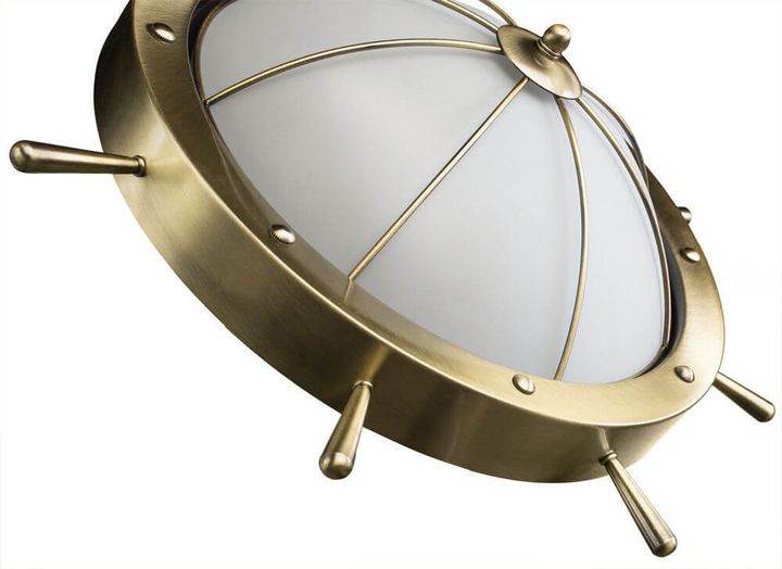 Потолочный светильник Arte Lamp Wheel A5500PL-2AB