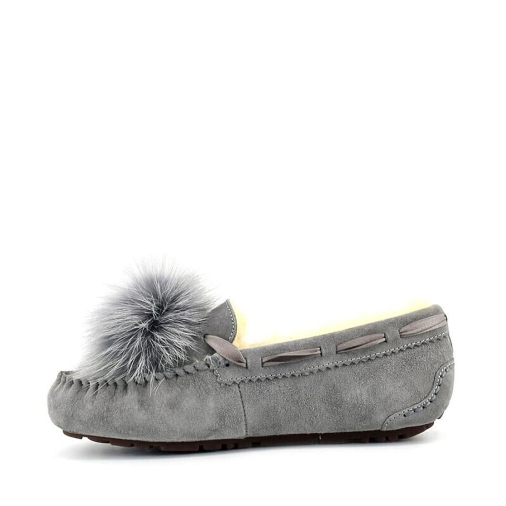 Мокасины Dakota Pom-Pom Grey
