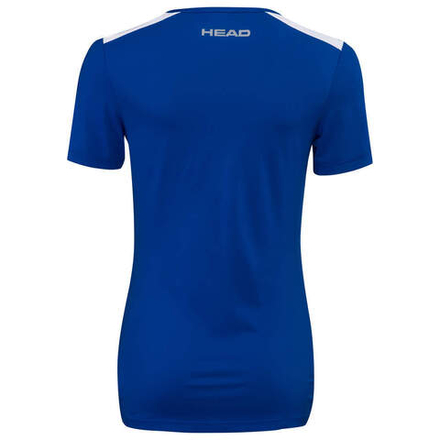 Женская теннисная футболка Head Club 22 Tech T-Shirt W - royal