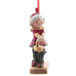 GAEM Изделие декоративное подвесное "Мальчик/Девочка", L8 W5 H13 см, 2в.