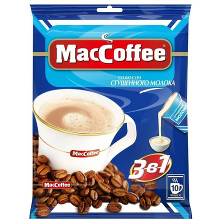 Кофе MacCoffee Сгущенное молоко 10 пакетов