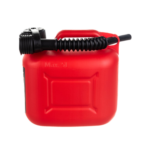 Канистра пластиковая для ГСМ с заливныи устройством 5л