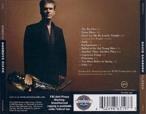 David Sanborn / Closer (CD)