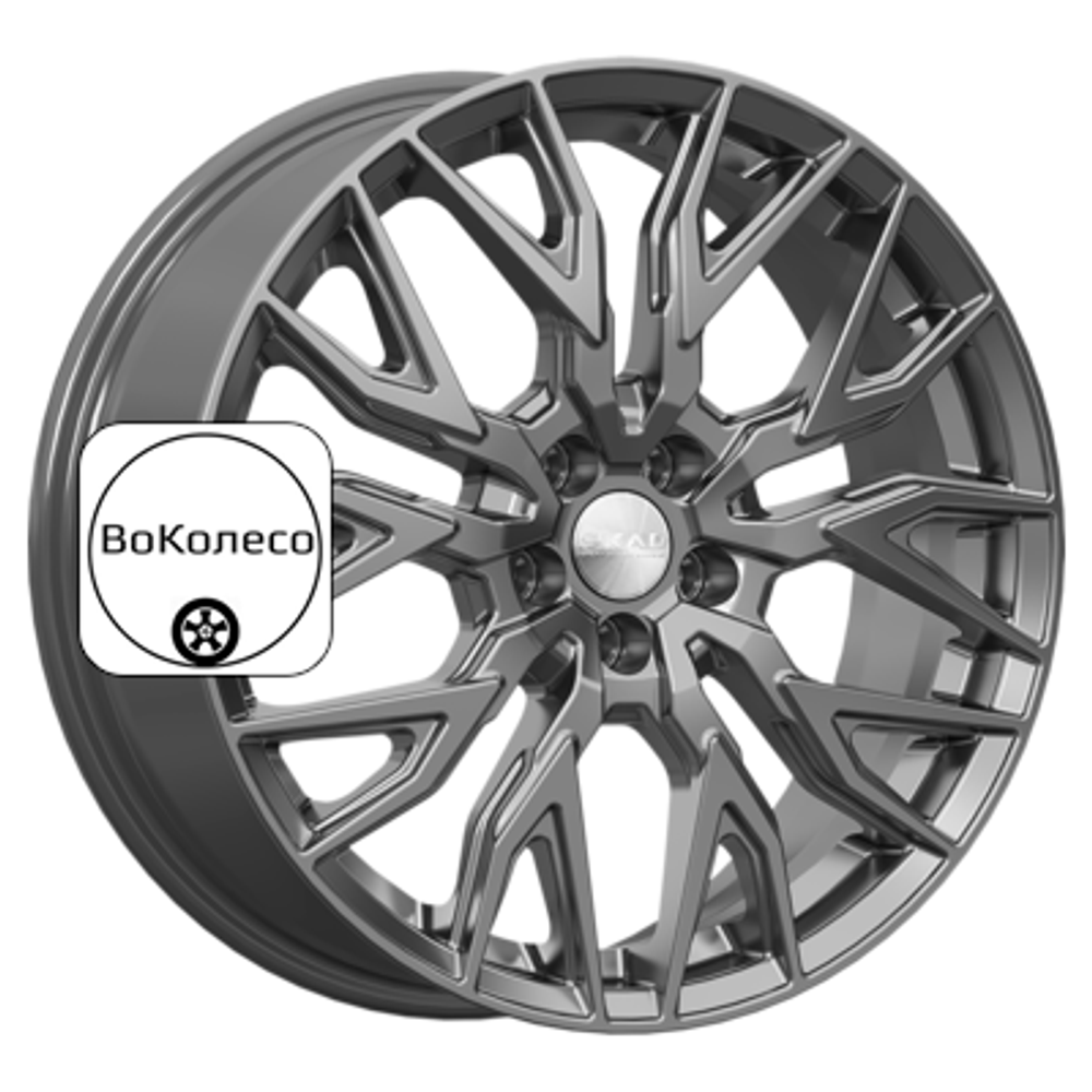 7x18/5x112 ET43 D57,1 Эльба (КЛ1071) Графит СКАД