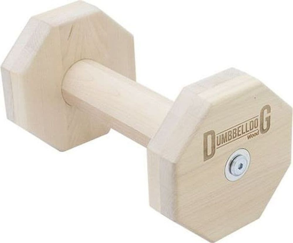 Снаряд для апортировки Dumbbelldog wood большой 1000гр дерево