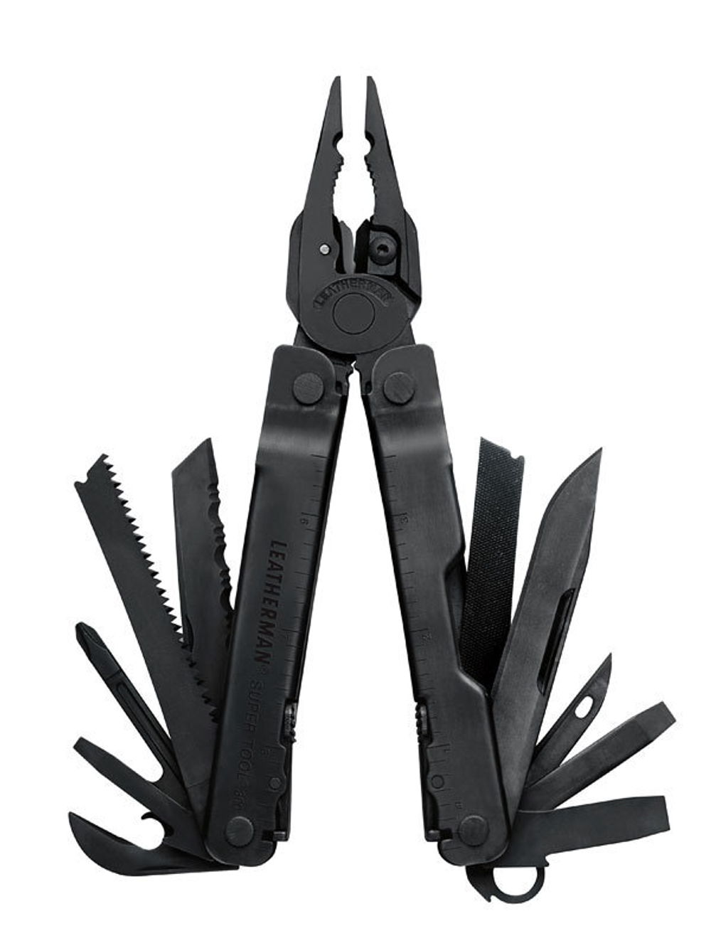 Мультитул Leatherman SuperTool 300 Black, 19 функций, черный нейлоновый чехол (molle)