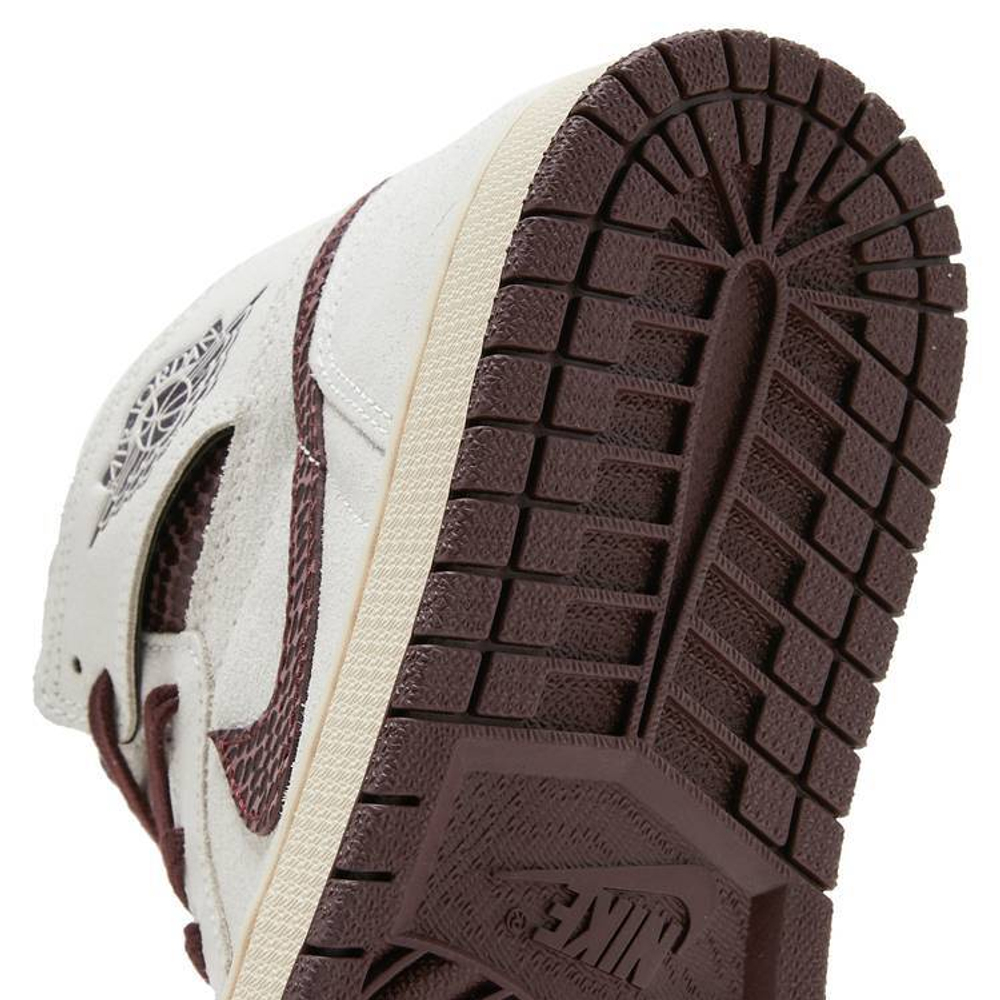 Кроссовки A Ma Manire X Jordan Air Jordan 1 Retro High Og Sp "Sail And Burgundy"
