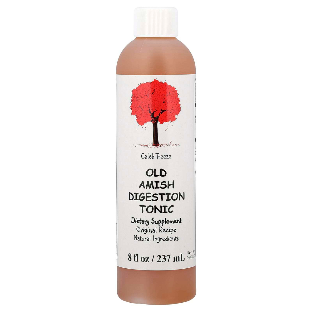 Caleb Treeze Organic Farm, Old Amish, тонизирующее средство для пищеварения, 237 мл (8 жидк. унций)