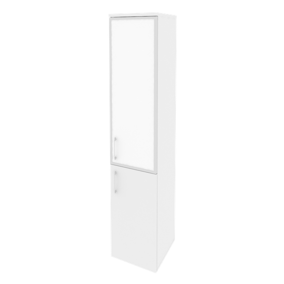 Оникс Шкаф высокий узкий правый O.SU-1.2 R (R) white  400*420*1977
