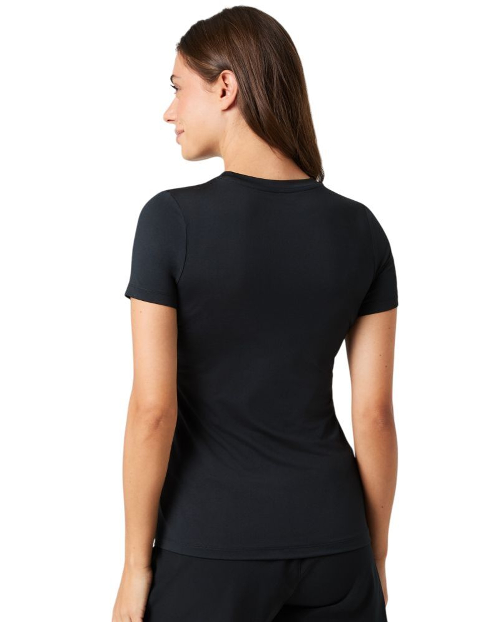 Женская теннисная футболка Bj_rn Borg Ace Slim - black beauty