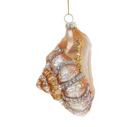 GAEM Украшение новогоднее "Ракушка", L9,5 W7 H12 см