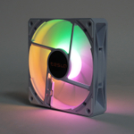 Комплект из 3 вентиляторов TESLA RGB120-LW3, 120мм, 1200rpm, 3-pin+Molex, белый/FRGB, 38CFM, 21дБ, антивибропрокладки (TSL-120-LW3)