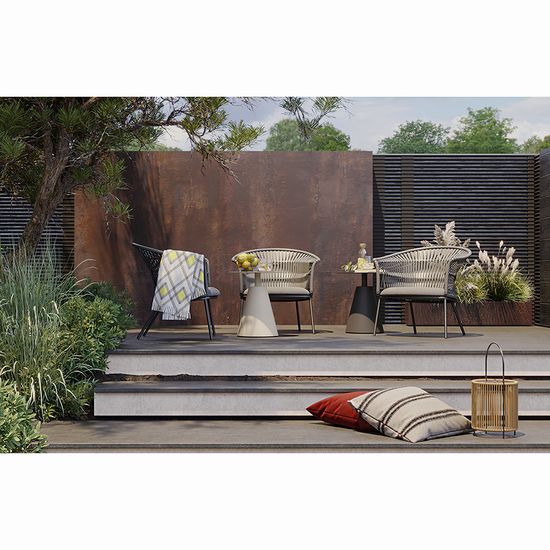 Столик кофейный marius, D50 см, бежевый