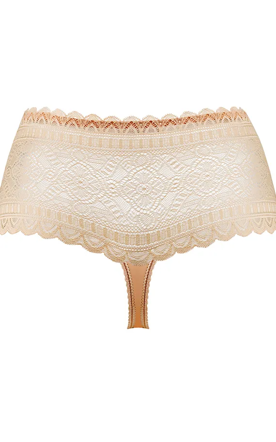 Трусы-стринги TM11 Бежевый