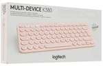 Клавиатура Logitech K380 розовый