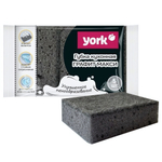 Губки для посуды Графит Макси 5шт 9,5*6,5*3см, поролон 22кг/м3, фибра 500г/м2 YORK
