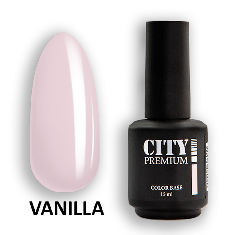 CITY-NAIL Premium Color Base Vanilla 15мл.