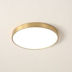 Потолочный Светильник Flims D30 Circle Brass By Imperiumloft