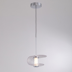 Подвесной светильник MD24020901-1A chrome/clear