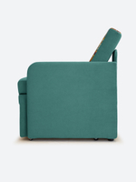 Кресло-кровать "Миник" с подлокотниками Dream Mint, купон Хаски