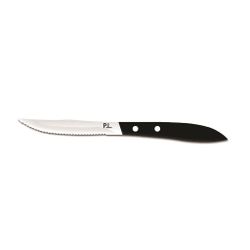 Нож для стейка 22,5 см "PRO-Line" черная ручка P.L. Proff Cuisine