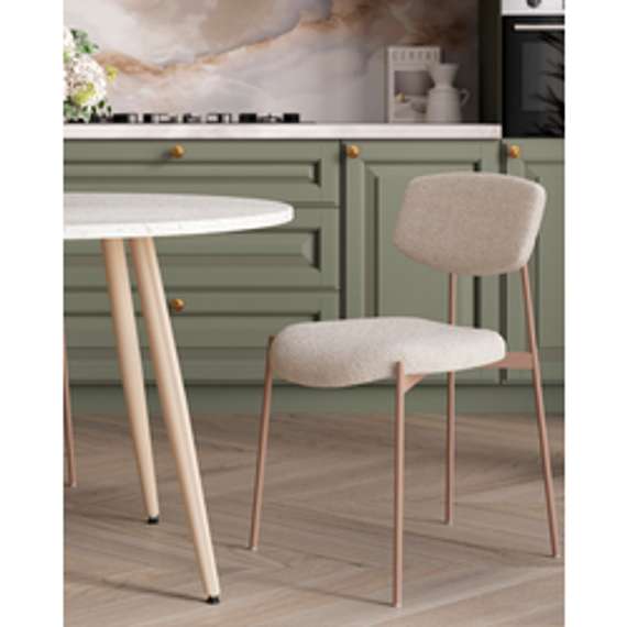 Стул Talio, бежевый, бежевые ножки