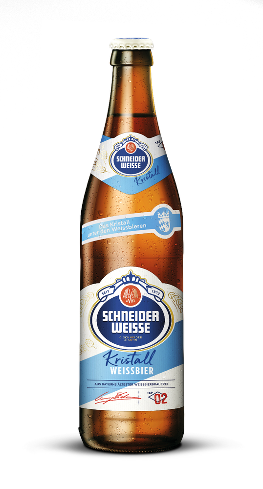 Пиво Шнайдер Вайсс ТАП 02 Майн Кристалл / Schneider Weisse TAP 02 Mein Kristall 0.5 - стекло