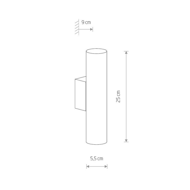 Бра Nowodvorski Eye wall 8074
