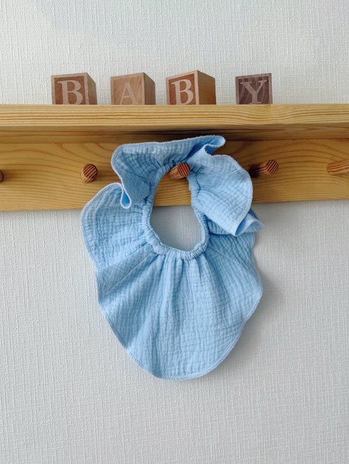 Муслиновый нагрудник Blue