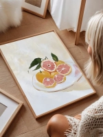 Новогодний декор постер 40х50 см на стену интерьерный