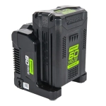Триммер аккумуляторный Greenworks GD60BCBK4 60В (1 x 4 Ач, ЗУ) захват 400 мм, 6.6 кг, 2108407UB