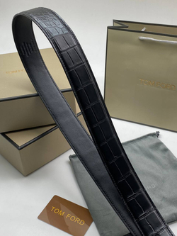 Ремень Tom Ford из кожи крокодила