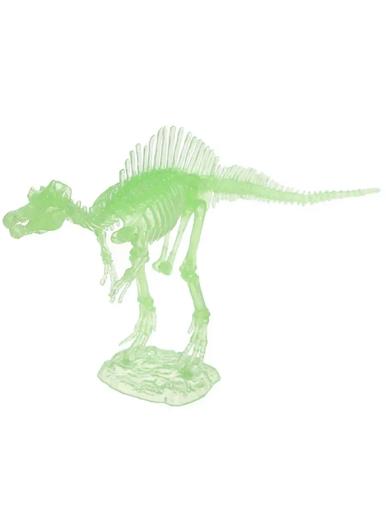 Пазл 3D кристаллический Спинозавр, 11 деталей