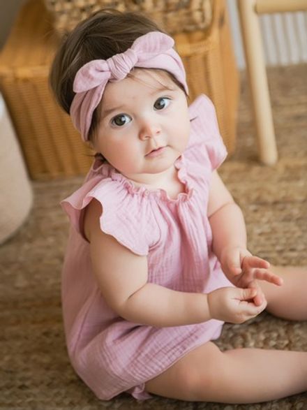 Повязка-солоха муслиновая "Сакура" 0+