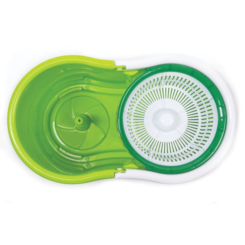 Набор для уборки LAIMA, ведро 7 л/5 л с отжимом, швабра с круглой насадкой (2 шт., крепление кольцо)