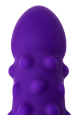 Нереалистичный вибратор A-Toys by TOYFA Dowk, силикон, фиолетовый, 17 см