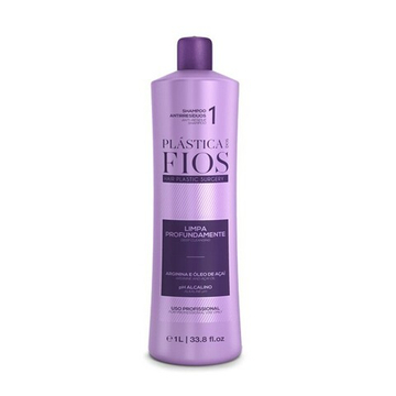 Подготавливающий шампунь Plastica dos Fios Anti-Residue Cadiveu Shampoo №1, 1 л.