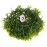 Искусственное растение шар «Самшит» высокая трава D-40см Ultramarine