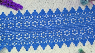 Кружево плетеное, ш. 11,5-13 см, под заказ