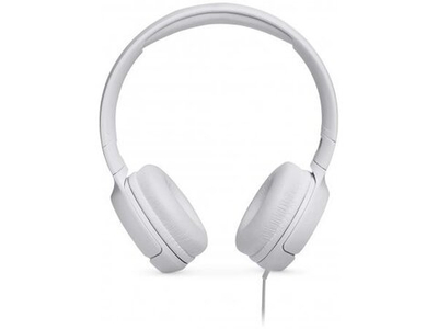 Гарнитура JBL Tune 500, 3.5 мм, накладные, белый