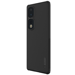 Чехол усиленный черного цвет от Nillkin для смартфона Honor 90 Pro, серия Super Frosted Shield Pro