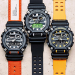 Японские наручные часы Casio G-SHOCK GA-900C-1A4ER с хронографом