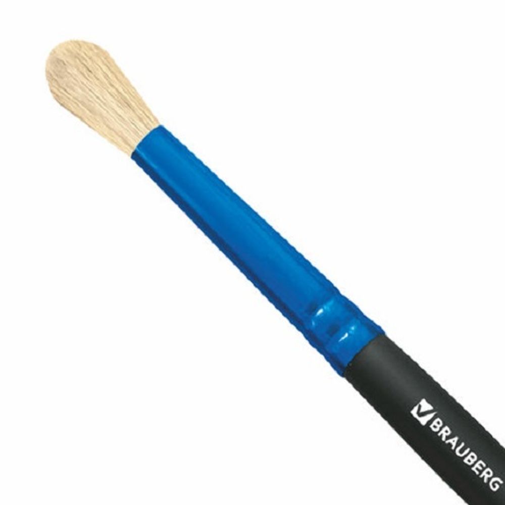 Кисть щетина №10 круглая, Brauberg Premium
