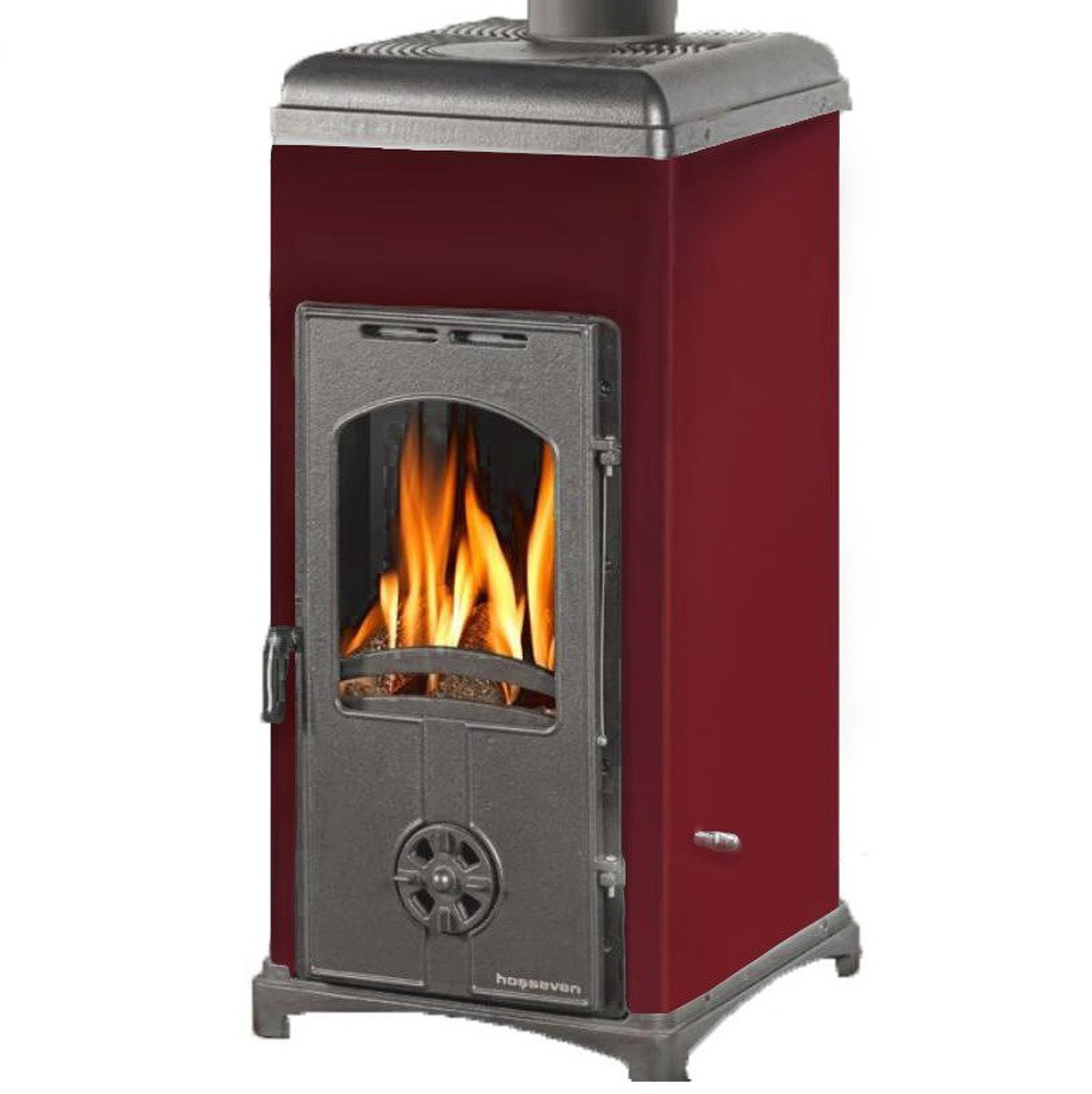 Печь отопительная дровяная Hosseven 9005 Burgundy