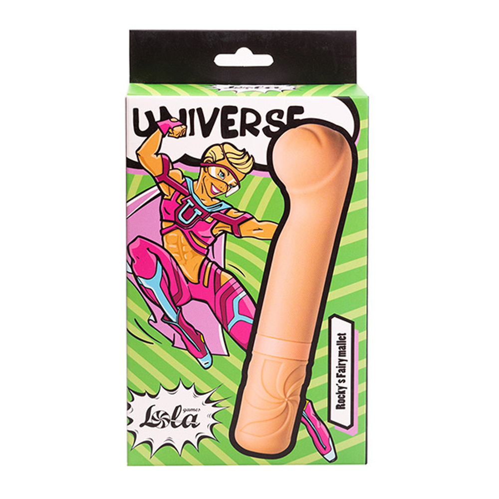 Перезаряжаемый вибратор Lola Games Universe Rocky’s Fairy Mallet Beige 9601-02lola